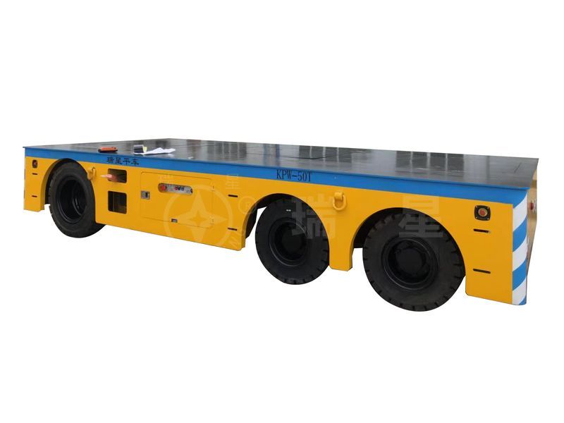 50噸輪胎式無(wú)軌電動(dòng)平車(chē)
